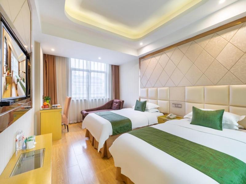 Greentree Inn Zhejiang Jinhua Yiwu International Trade City Changchun Street Shell Hotel Exterior photo